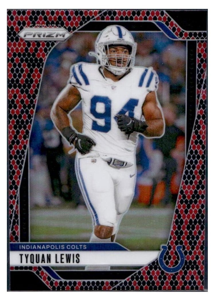 2024 Panini Prizm Base Set Tyquan Lewis #125 card