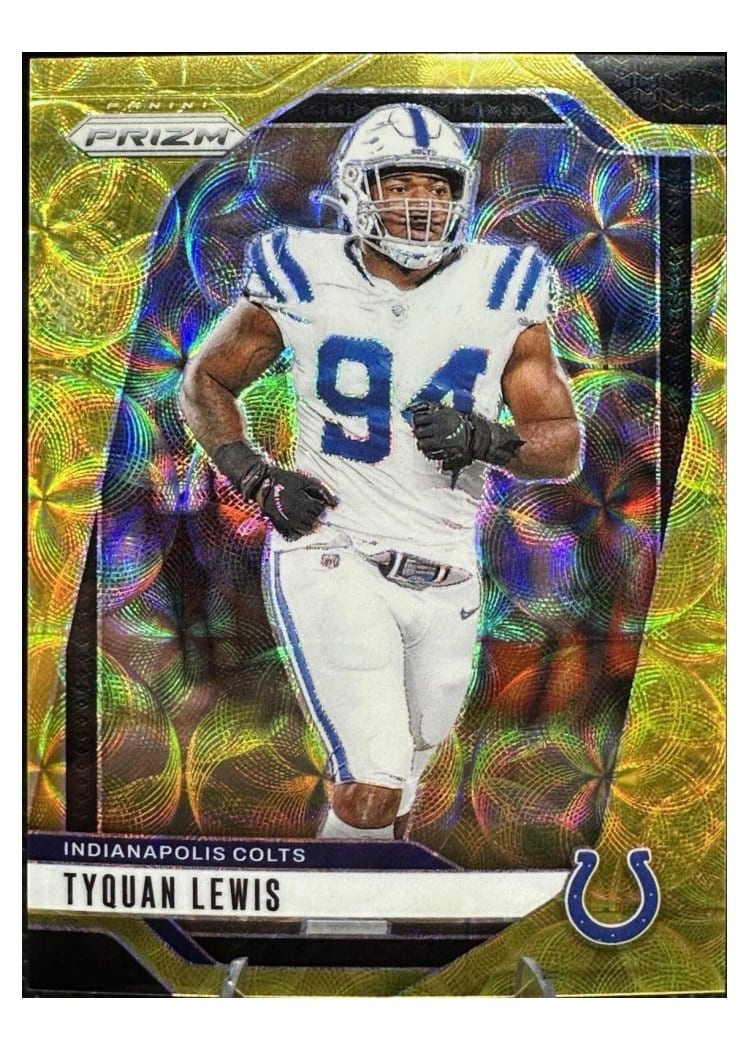2024 Panini Prizm Base Set Tyquan Lewis Choice Gold #125
