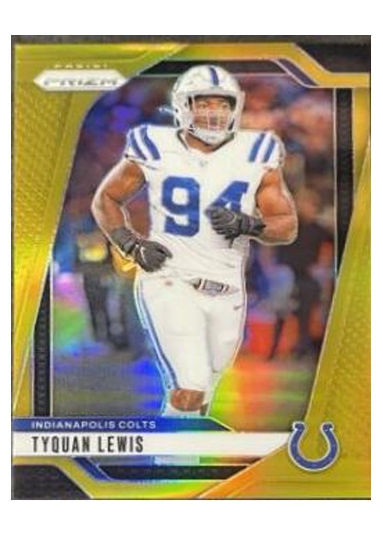 2024 Panini Prizm Base Set Tyquan Lewis Gold #125