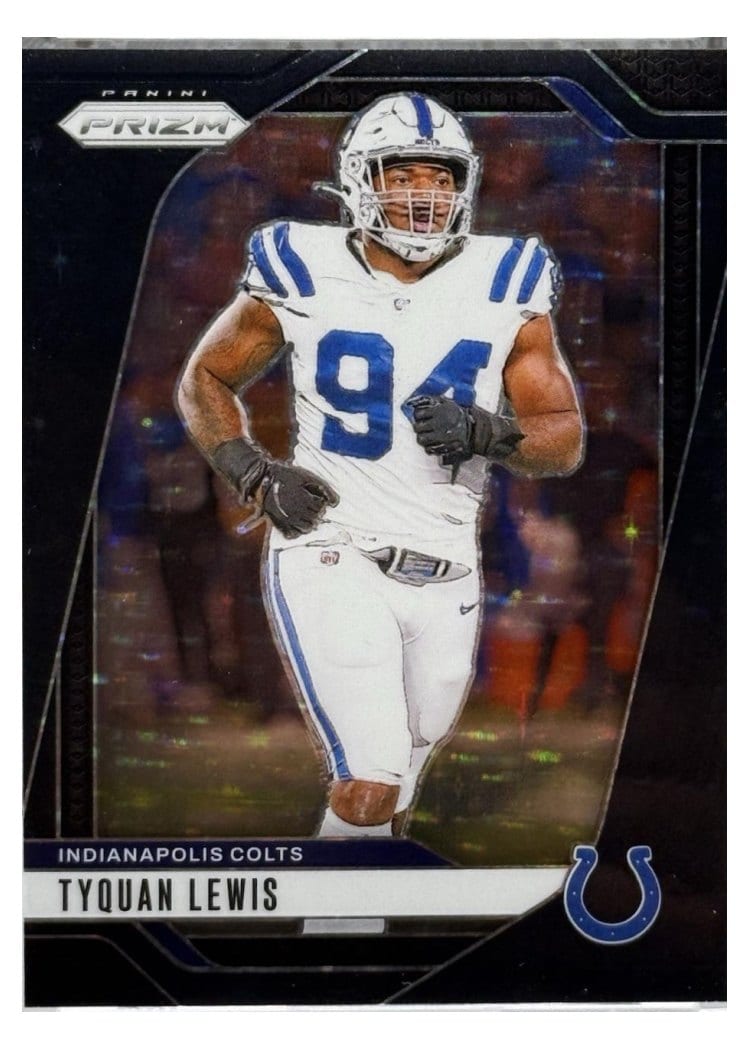2024 Panini Prizm Base Set Tyquan Lewis Black Finite #125