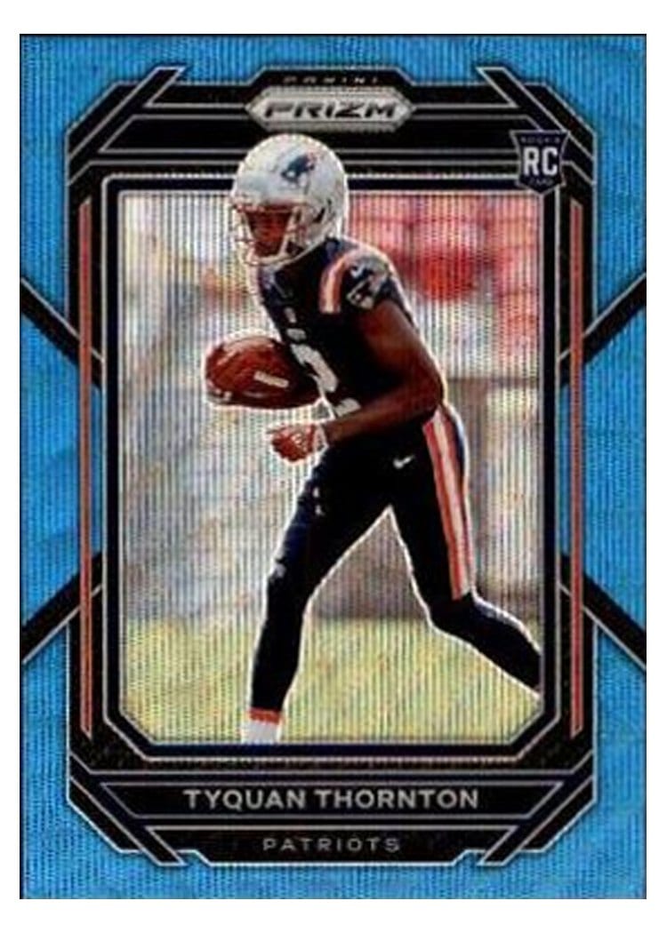2022 Panini Prizm Base Set Tyquan Thornton #328 card