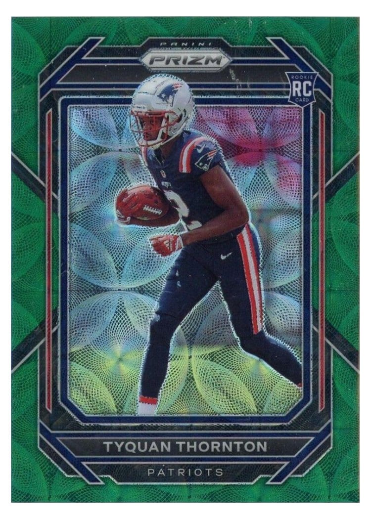 2022 Panini Prizm Base Set Tyquan Thornton #328 card