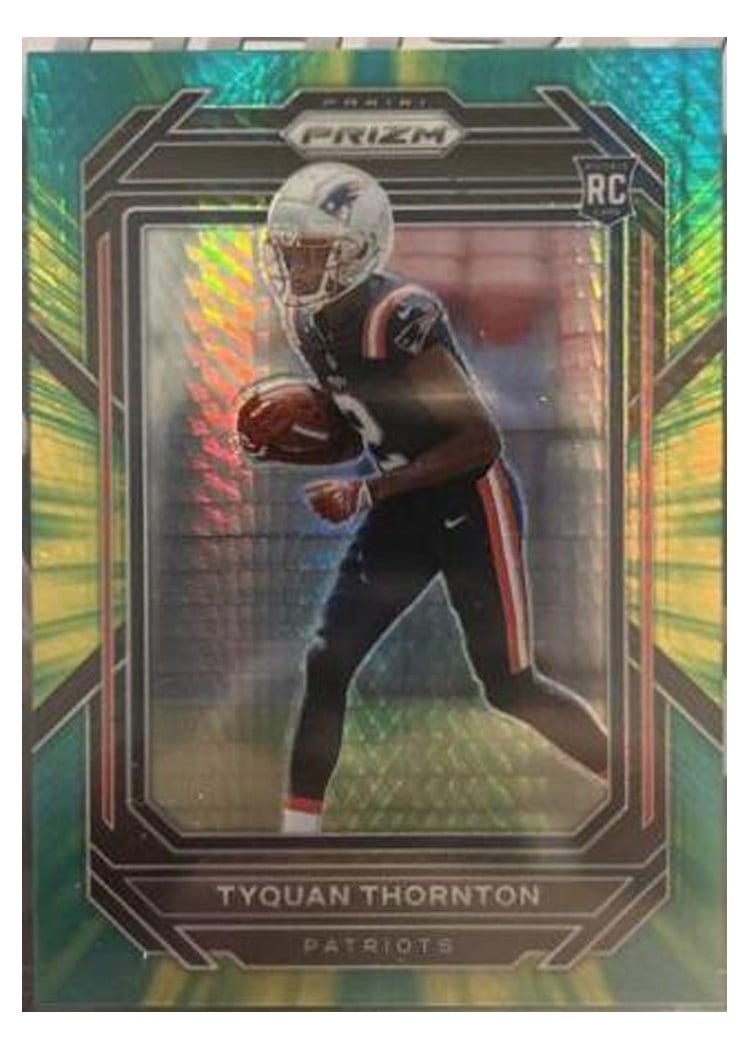 2022 Panini Prizm Base Set Tyquan Thornton #328 card