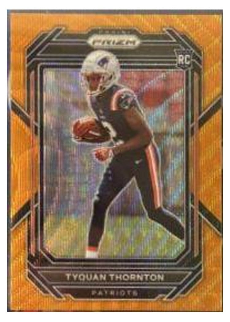 2022 Panini Prizm Base Set Tyquan Thornton #328 card