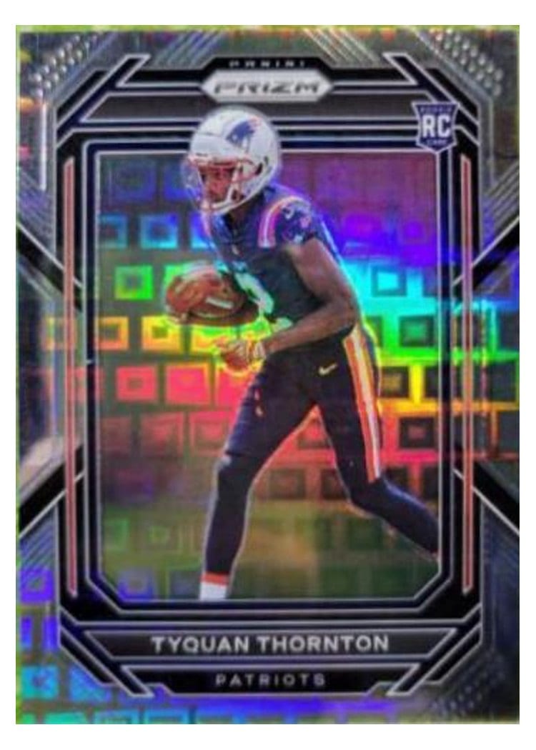 2022 Panini Prizm Base Set Tyquan Thornton #328 card