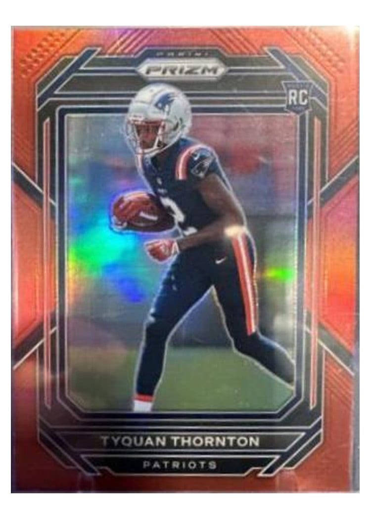 2022 Panini Prizm Base Set Tyquan Thornton #328 card