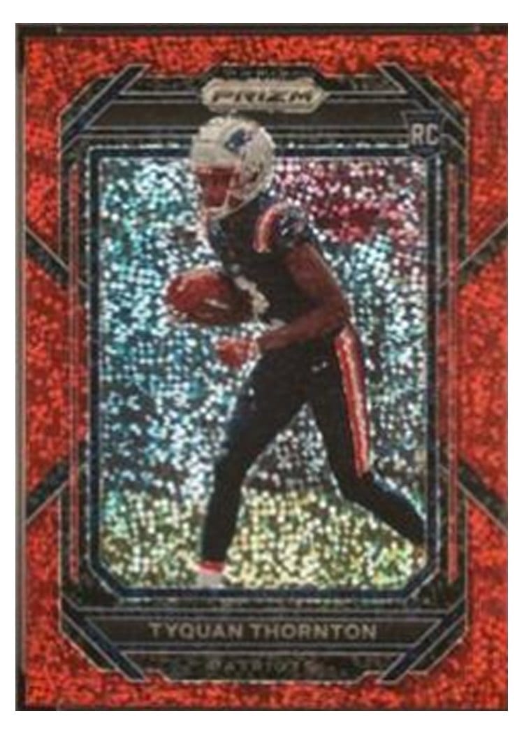 2022 Panini Prizm Base Set Tyquan Thornton #328 card