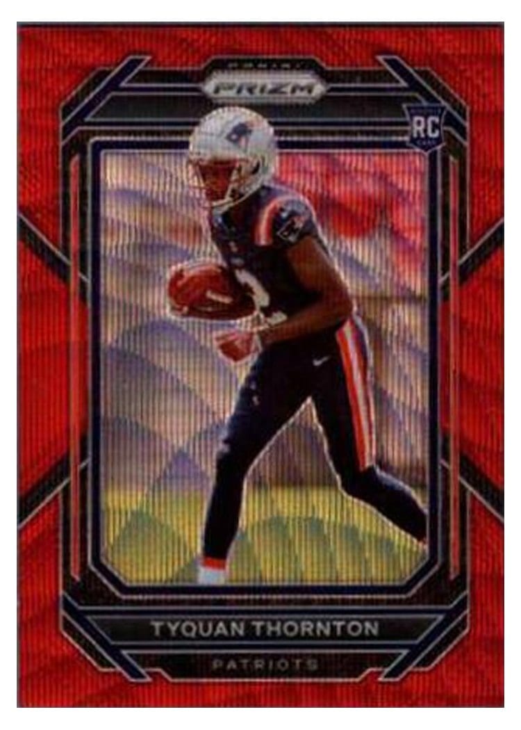 2022 Panini Prizm Base Set Tyquan Thornton #328 card