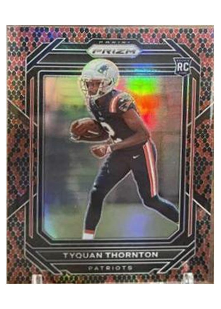 2022 Panini Prizm Base Set Tyquan Thornton #328 card