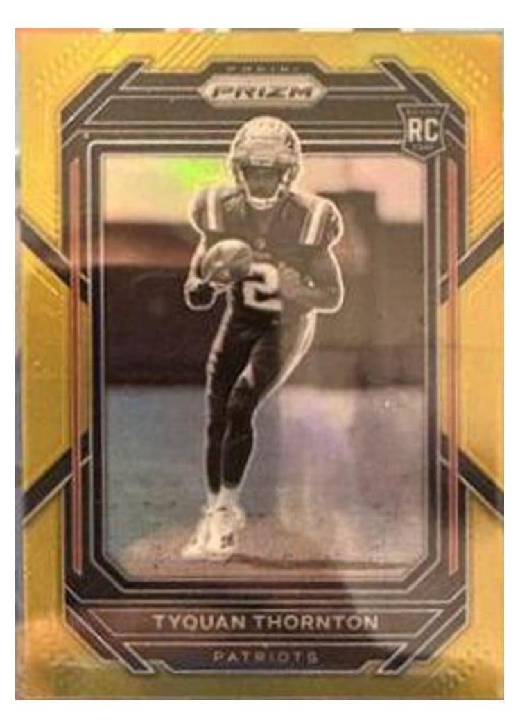 2022 Panini Prizm Base Set Tyquan Thornton #328 card