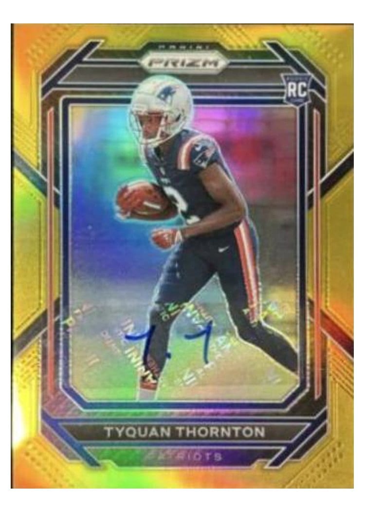 2022 Panini Prizm Base Set Tyquan Thornton #328 card