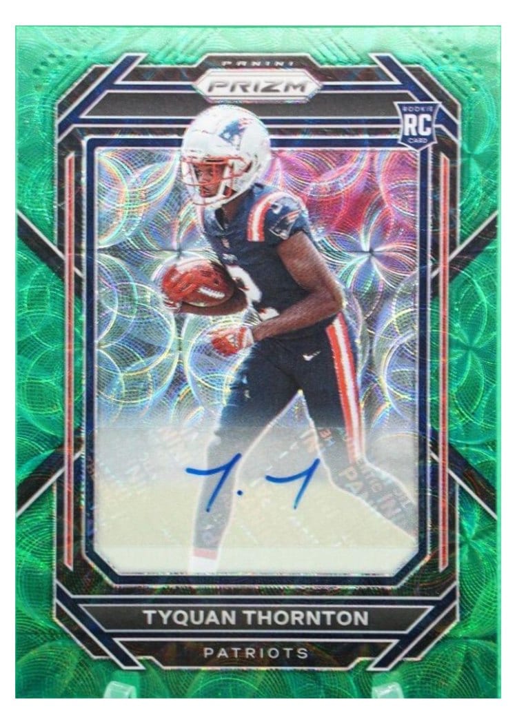 2022 Panini Prizm Base Set Tyquan Thornton #328 card