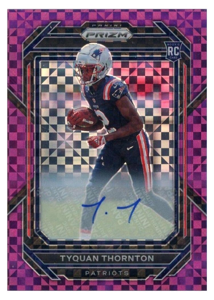 2022 Panini Prizm Base Set Tyquan Thornton #328 card
