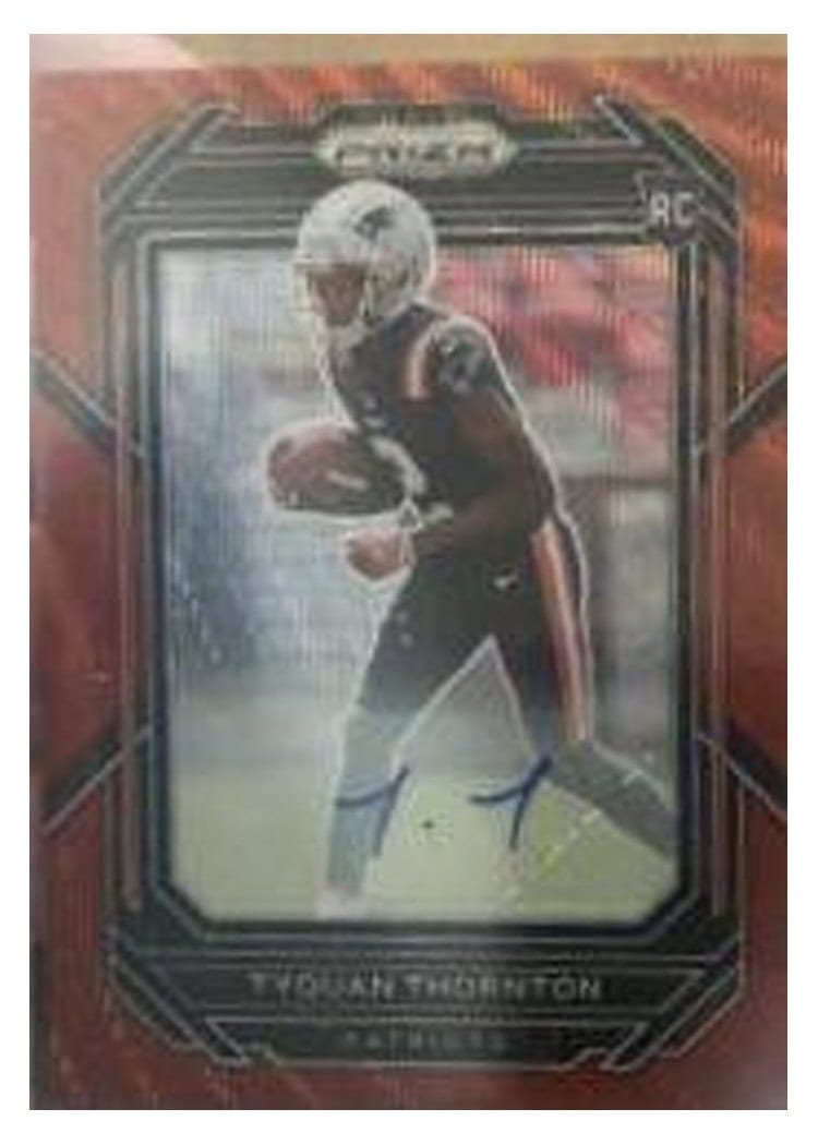 2022 Panini Prizm Base Set Tyquan Thornton #328 card