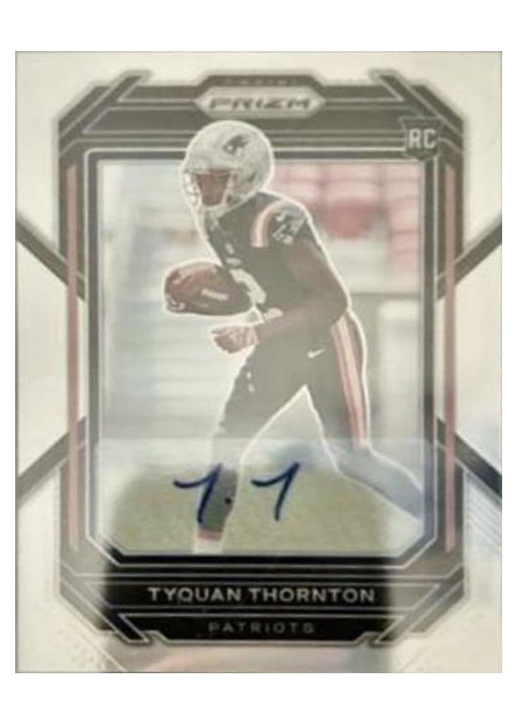 2022 Panini Prizm Base Set Tyquan Thornton #328 card