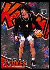 2025-26 Panini Signature Series Kaboom Tyran Stokes #18 card