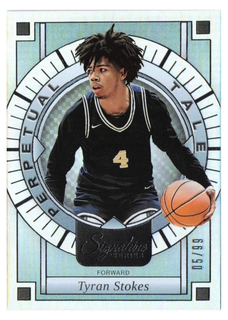 2025-26 Panini Signature Series Perpetual Talents Tyran Stokes #17 card