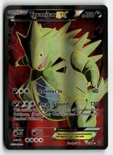 2015 Ancient Origins Tyranitar-EX #91 card