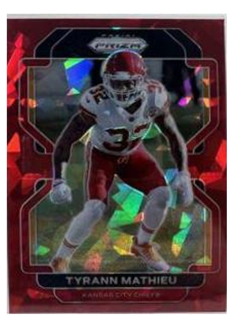 2021 Panini Prizm Base Set Tyrann Mathieu #194 card