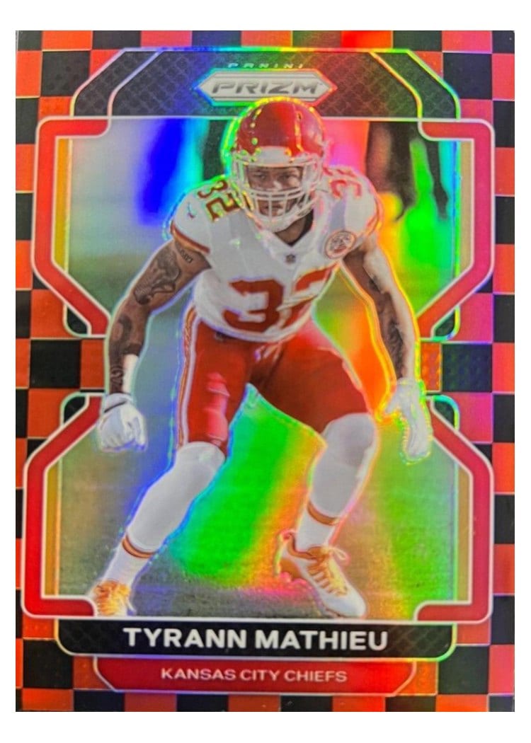 2021 Panini Prizm Base Set Tyrann Mathieu #194 card
