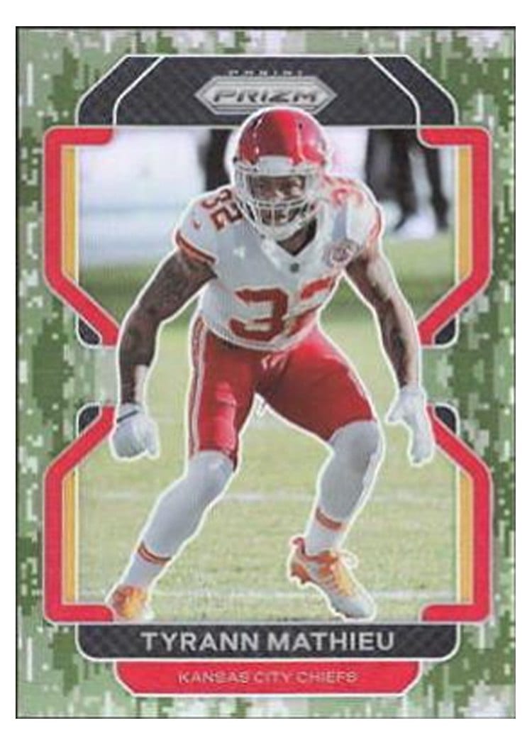 2021 Panini Prizm Base Set Tyrann Mathieu #194 card
