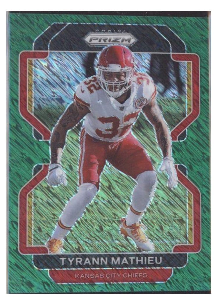 2021 Panini Prizm Base Set Tyrann Mathieu #194 card