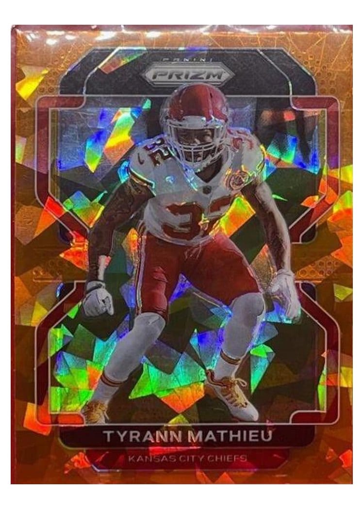 2021 Panini Prizm Base Set Tyrann Mathieu #194 card