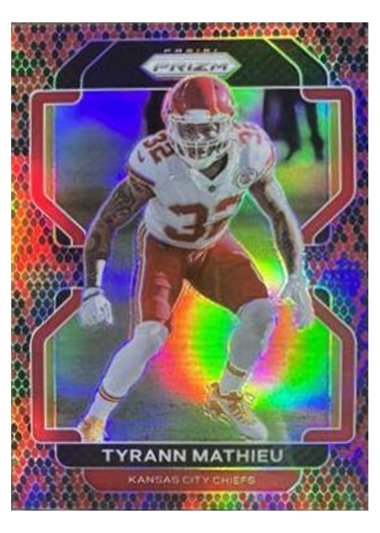 2021 Panini Prizm Base Set Tyrann Mathieu #194 card