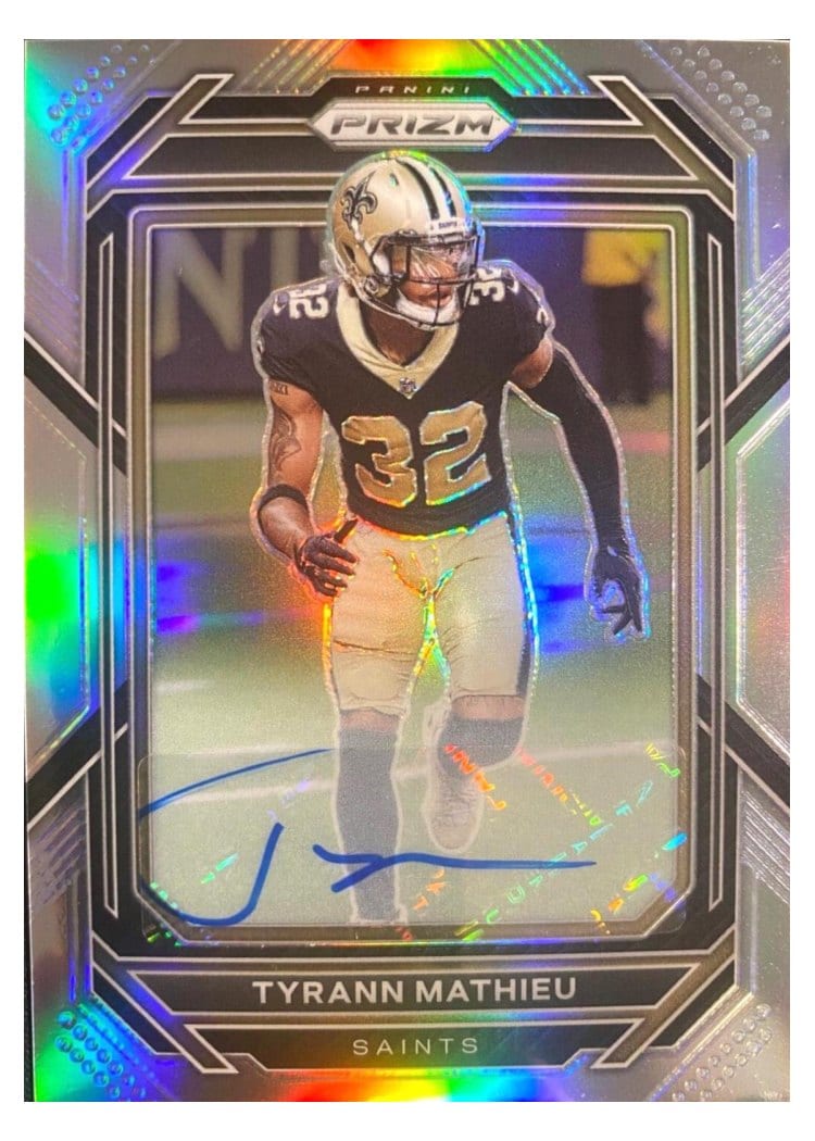 2022 Panini Prizm Base Set Tyrann Mathieu #211 card