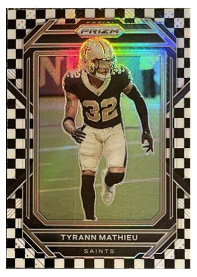 2022 Panini Prizm Base Set Tyrann Mathieu #211 card