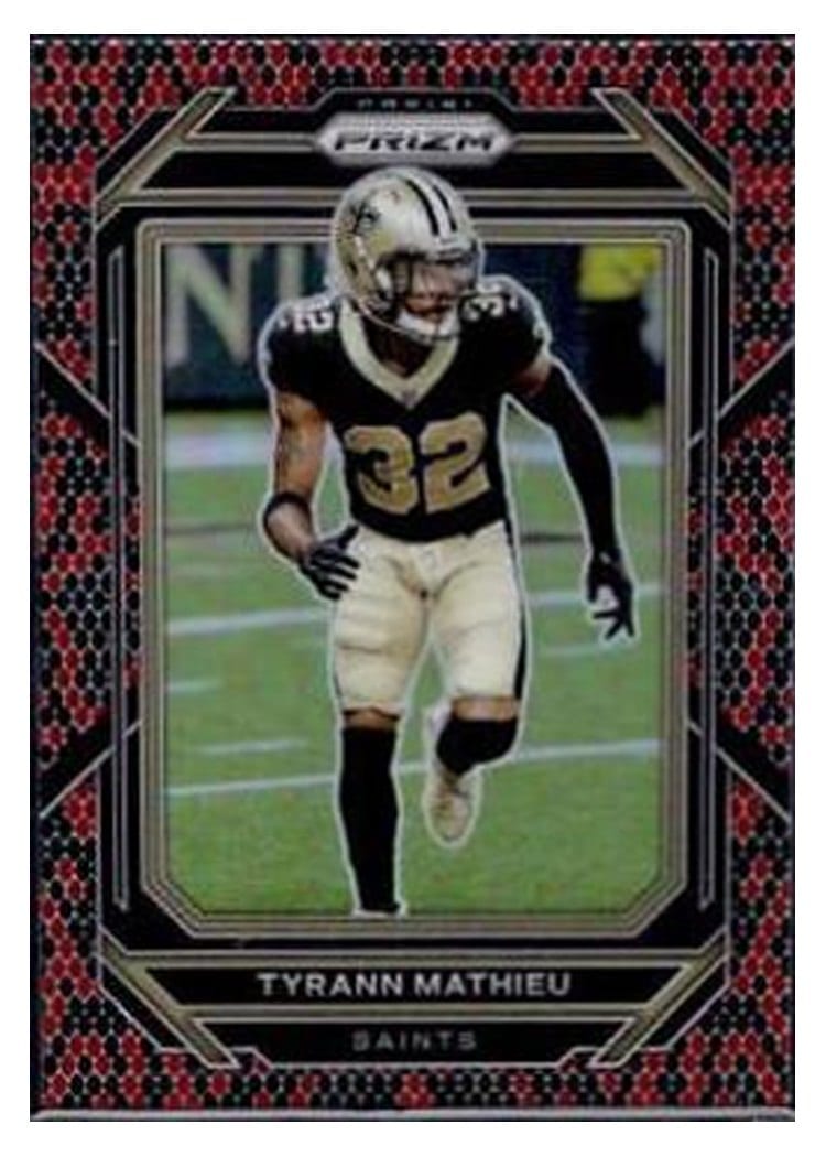 2022 Panini Prizm Base Set Tyrann Mathieu #211 card