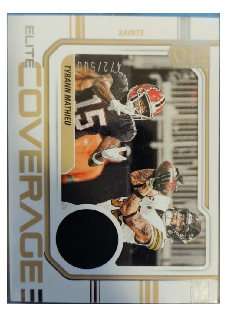 2024 Donruss Elite Elite Coverage Tyrann Mathieu #ECO-TMA card