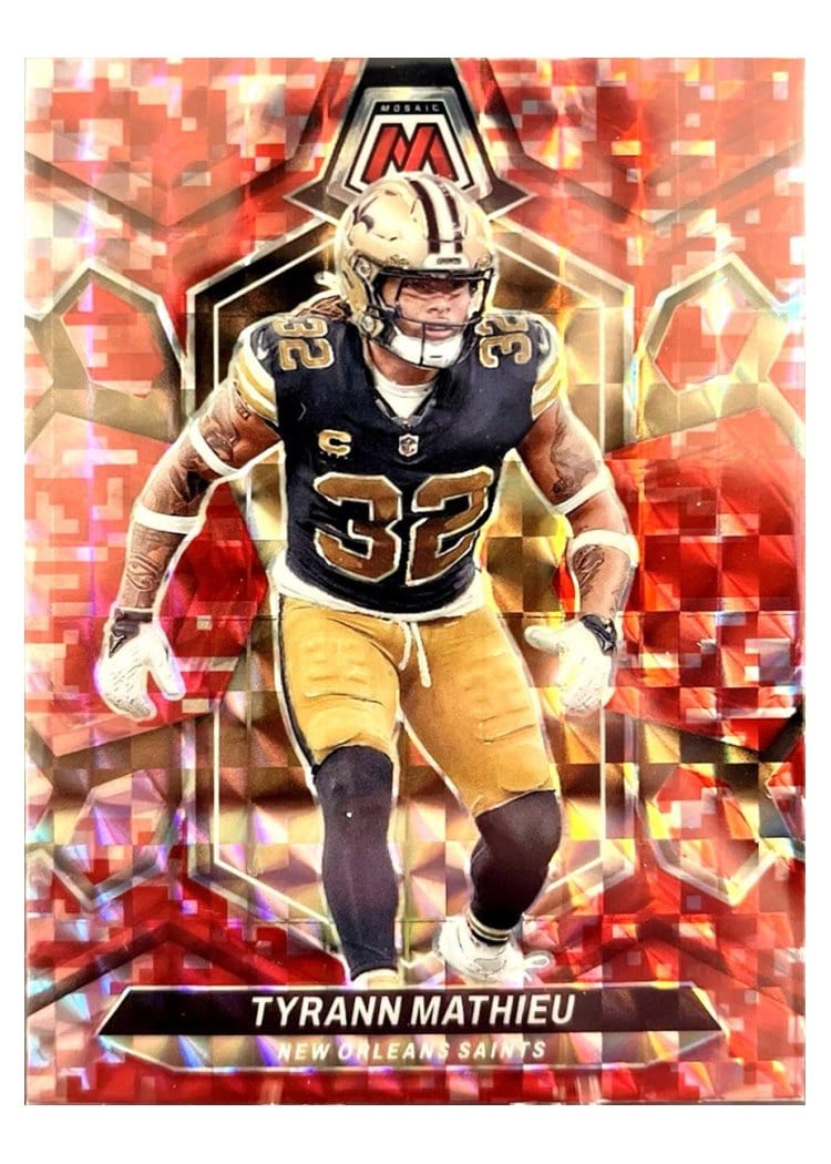 2024 Panini Mosaic Base Set Tyrann Mathieu #161 card