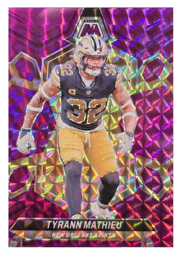 2024 Panini Mosaic Base Set Tyrann Mathieu #161 card