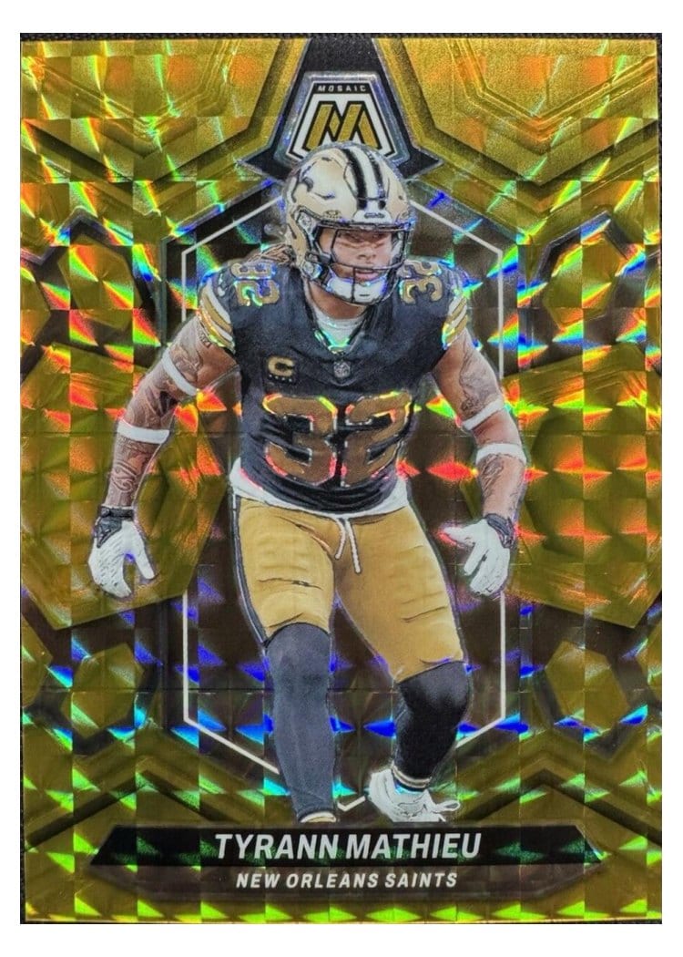 2024 Panini Mosaic Base Set Tyrann Mathieu #161 card
