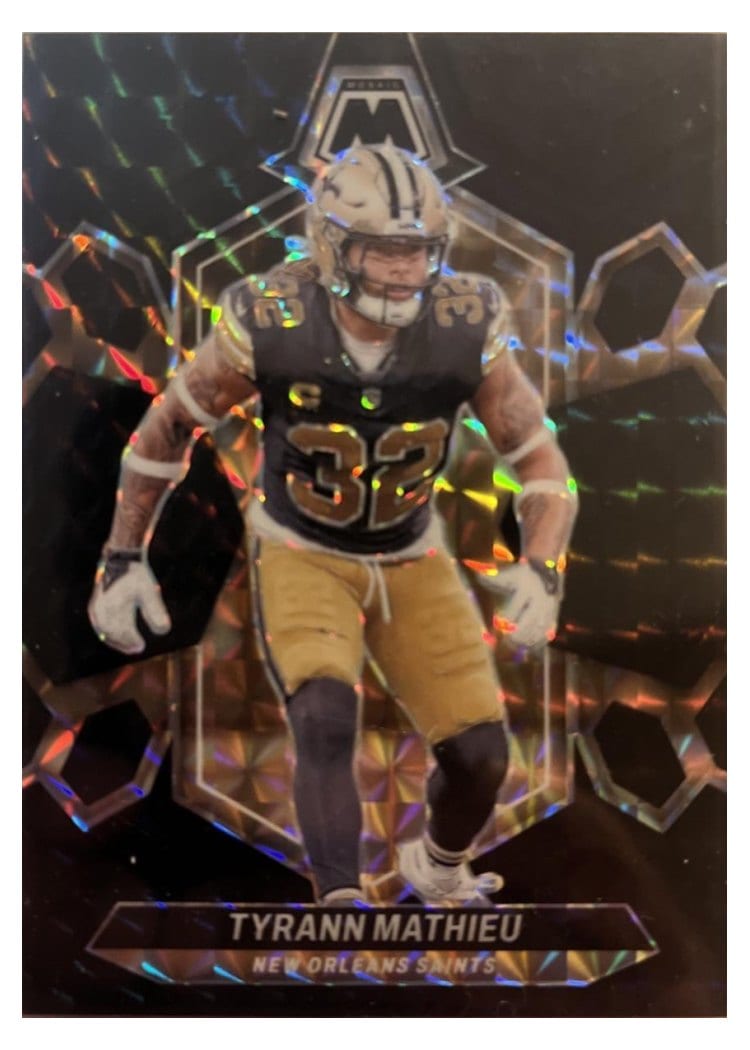 2024 Panini Mosaic Base Set Tyrann Mathieu #161 card
