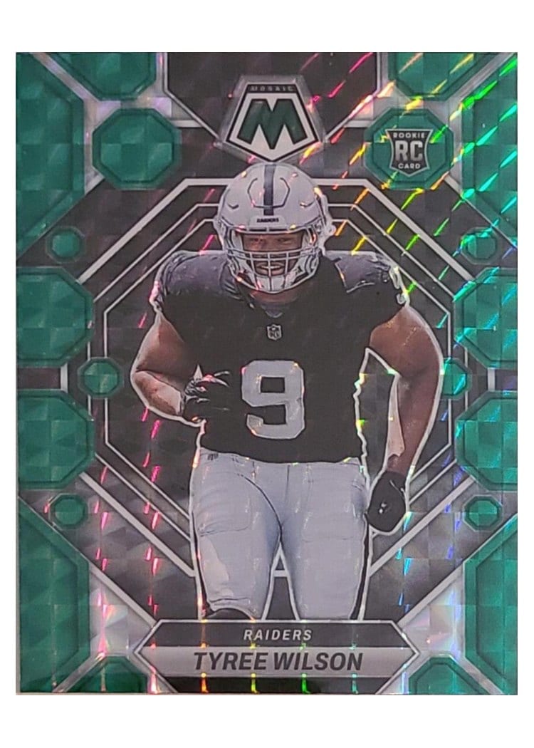 2023 Panini Mosaic Base Set Tyree Wilson Green #372 card