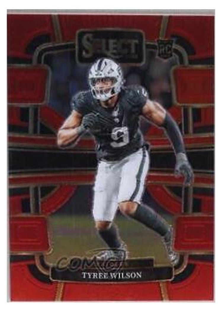 2023 Panini Select Base Set Tyree Wilson Red Prizm #60 card