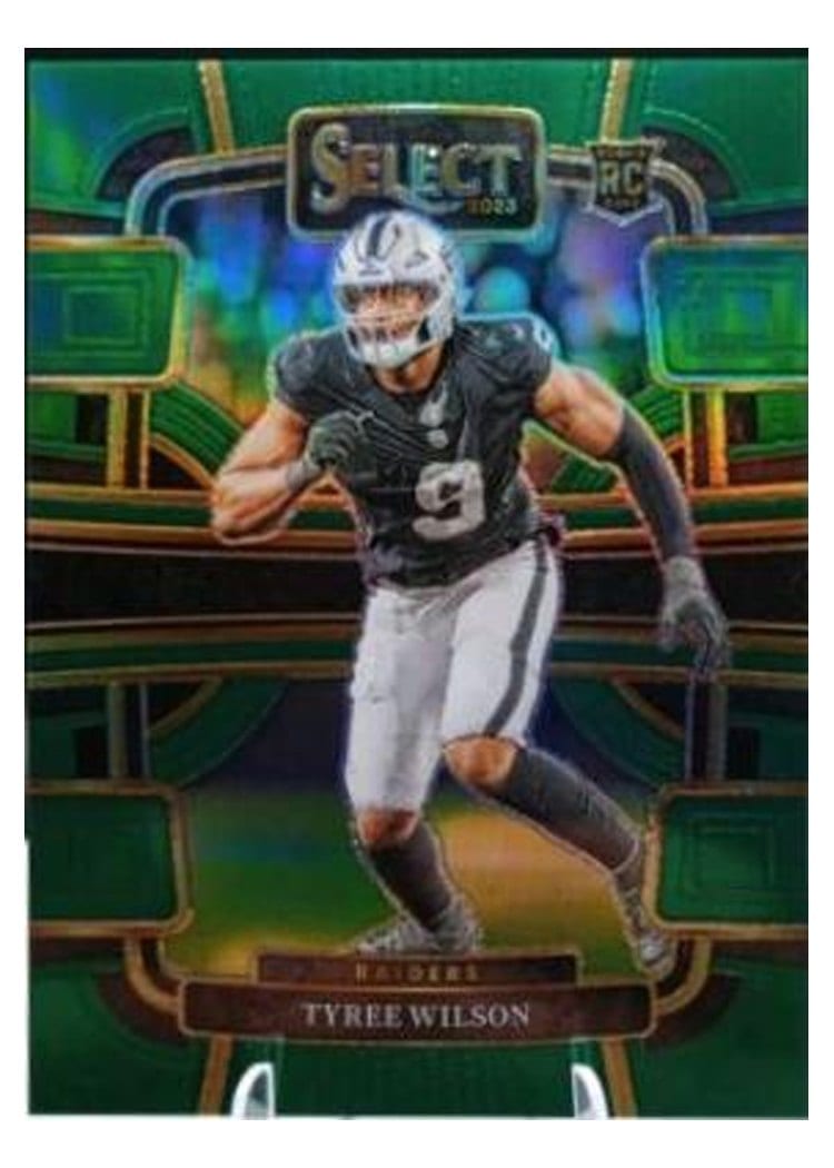 2023 Panini Select Base Set Tyree Wilson Green Prizm #60 card