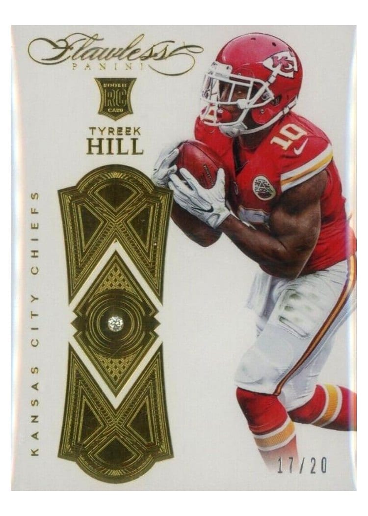 2016 Panini Flawless Base Set Tyreek Hill #86 card