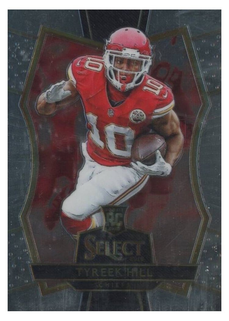 2016 Panini Select Base Set Tyreek Hill #170 card