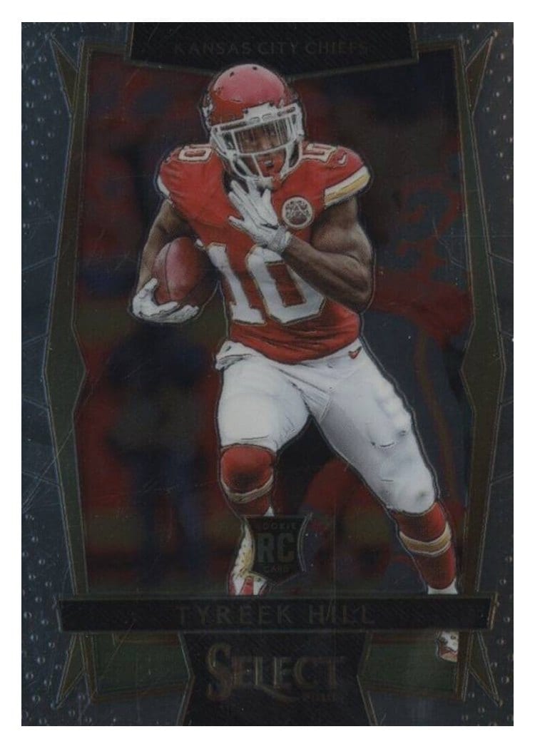 2016 Panini Select Base Set Tyreek Hill #65 card