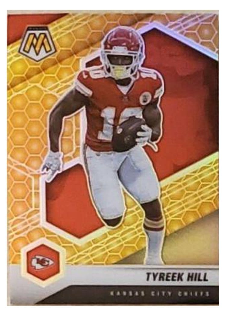 2021 Panini Mosaic Base Set Tyreek Hill #5 card