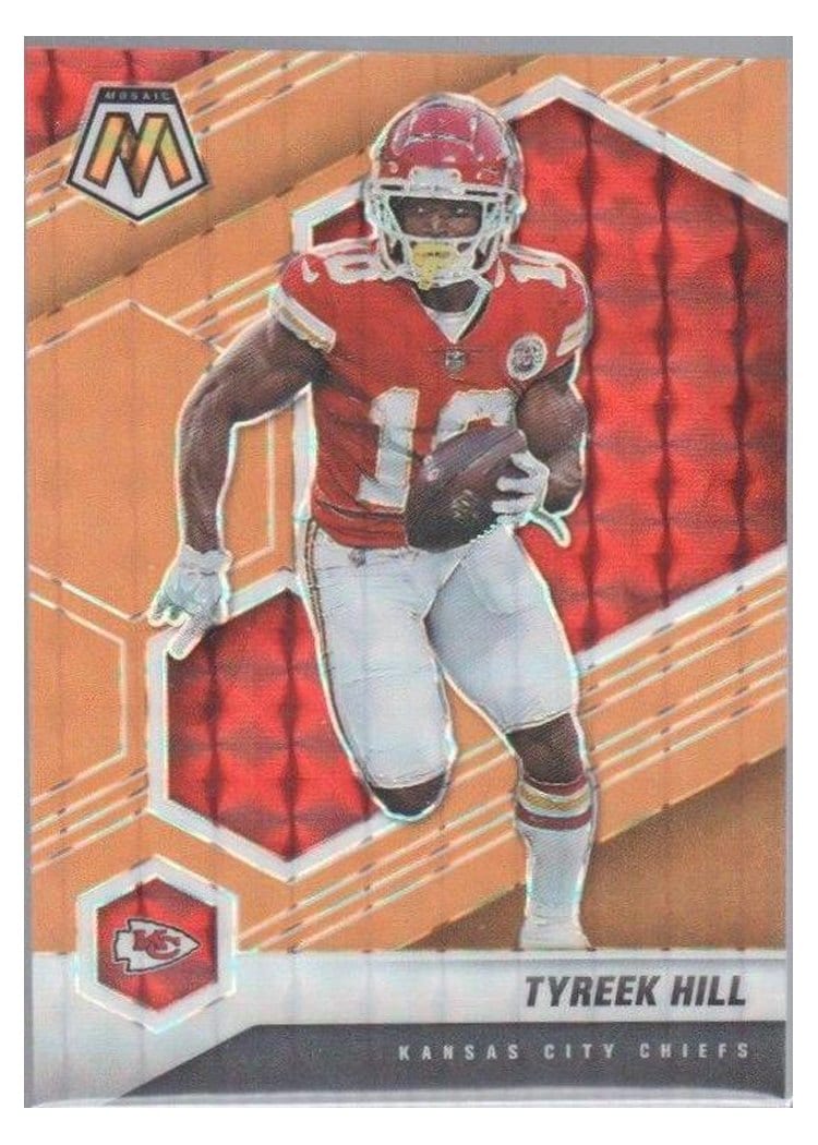 2021 Panini Mosaic Base Set Tyreek Hill #5 card