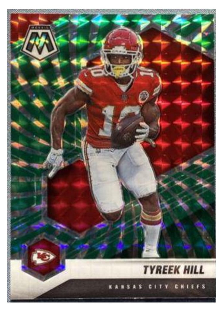 2021 Panini Mosaic Base Set Tyreek Hill #5 card
