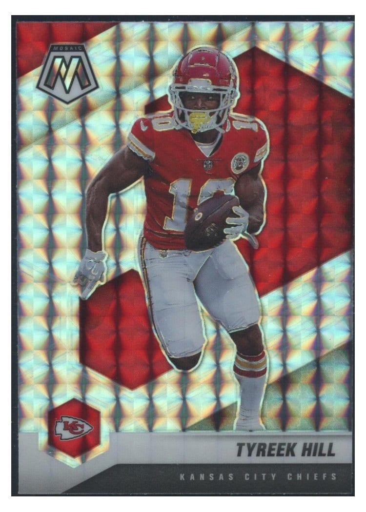 2021 Panini Mosaic Base Set Tyreek Hill #5 card