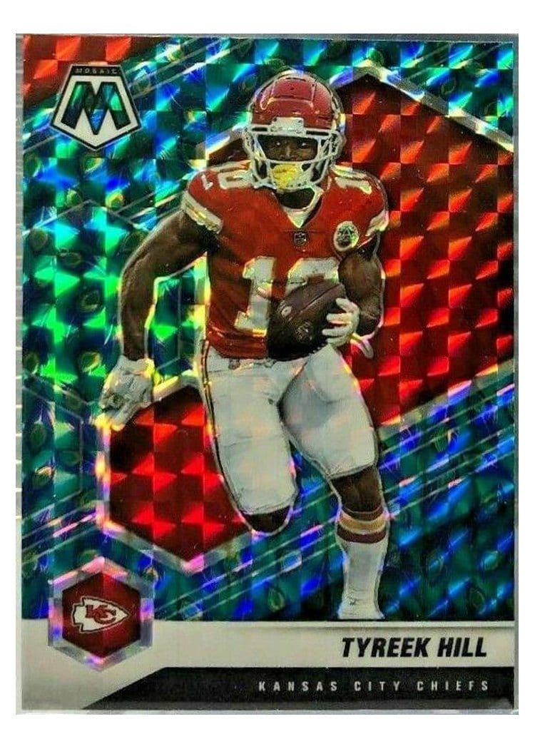 2021 Panini Mosaic Base Set Tyreek Hill #5 card