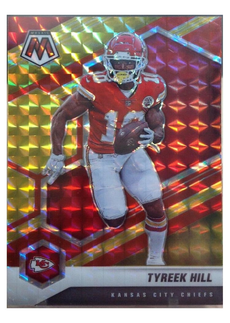 2021 Panini Mosaic Base Set Tyreek Hill #5 card