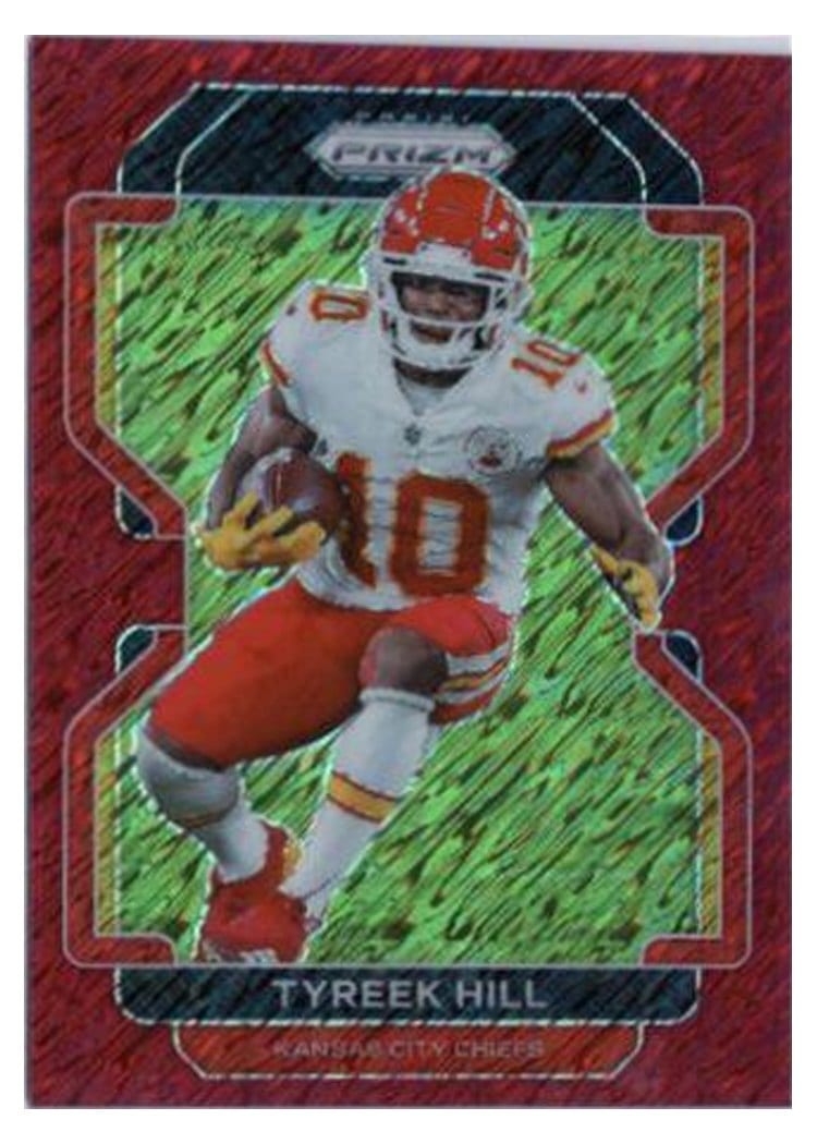 2021 Panini Prizm Base Set Tyreek Hill #187 card
