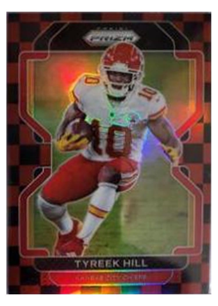 2021 Panini Prizm Base Set Tyreek Hill #187 card
